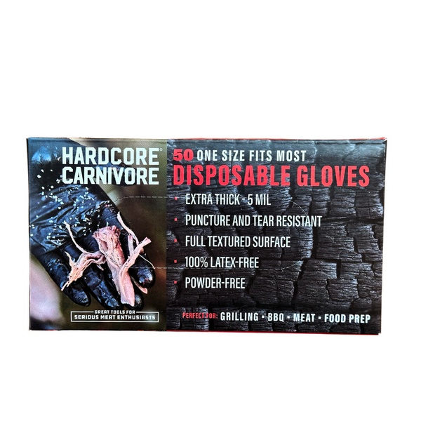 Hardcore Carnivore "Disposable Nitrile Gloves"