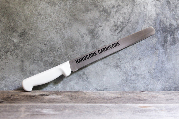 Hardcore Carnivore "Brisket & BBQ Knife" - Serrated 25cm