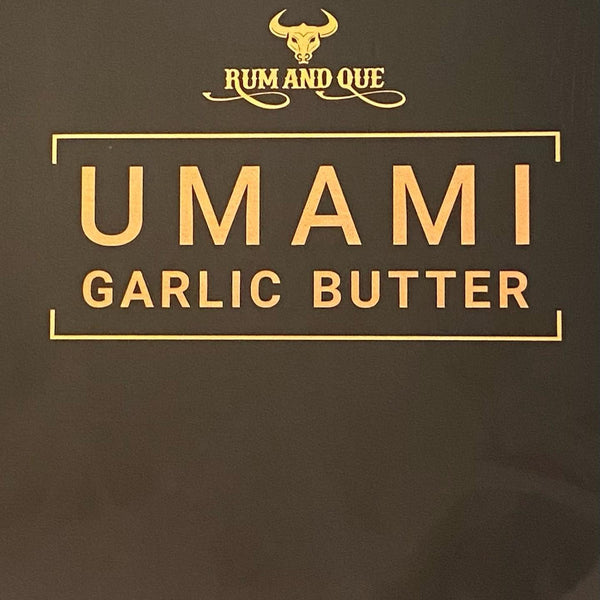 Rum and Que "UMAMI Garlic Butter" Finishing Seasoning