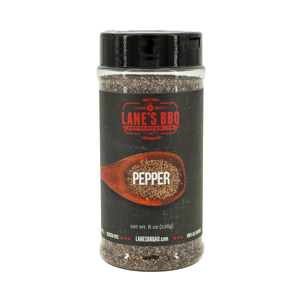 Lanes BBQ "16 Mesh Pepper" 226g Shaker